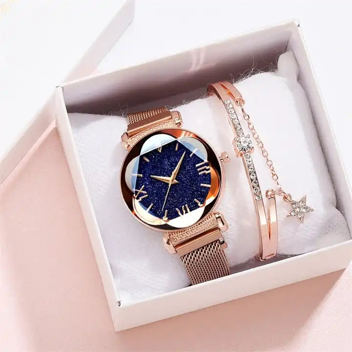 Reloj para Mujer + Pulsera