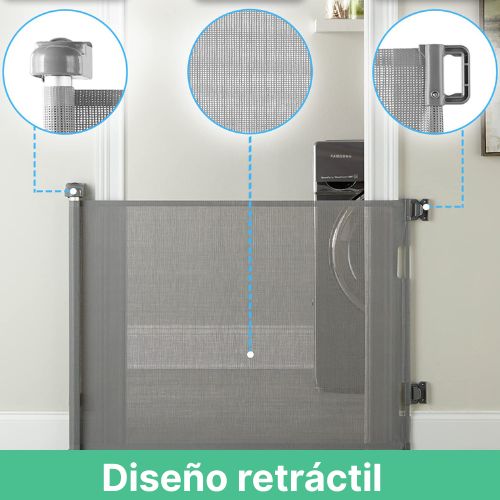Puerta retractil