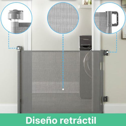 Puerta retractil