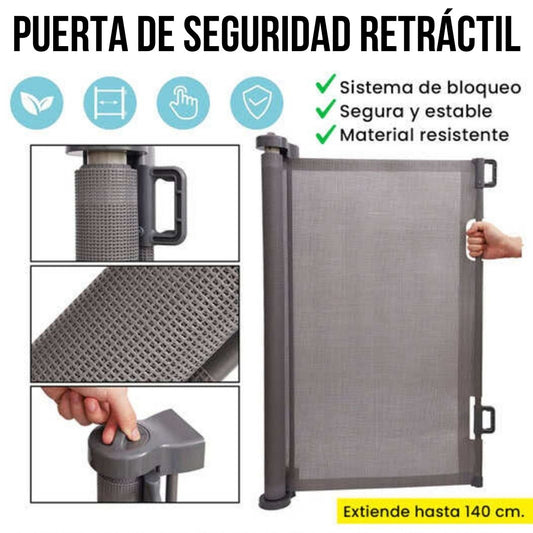 Puerta retractil