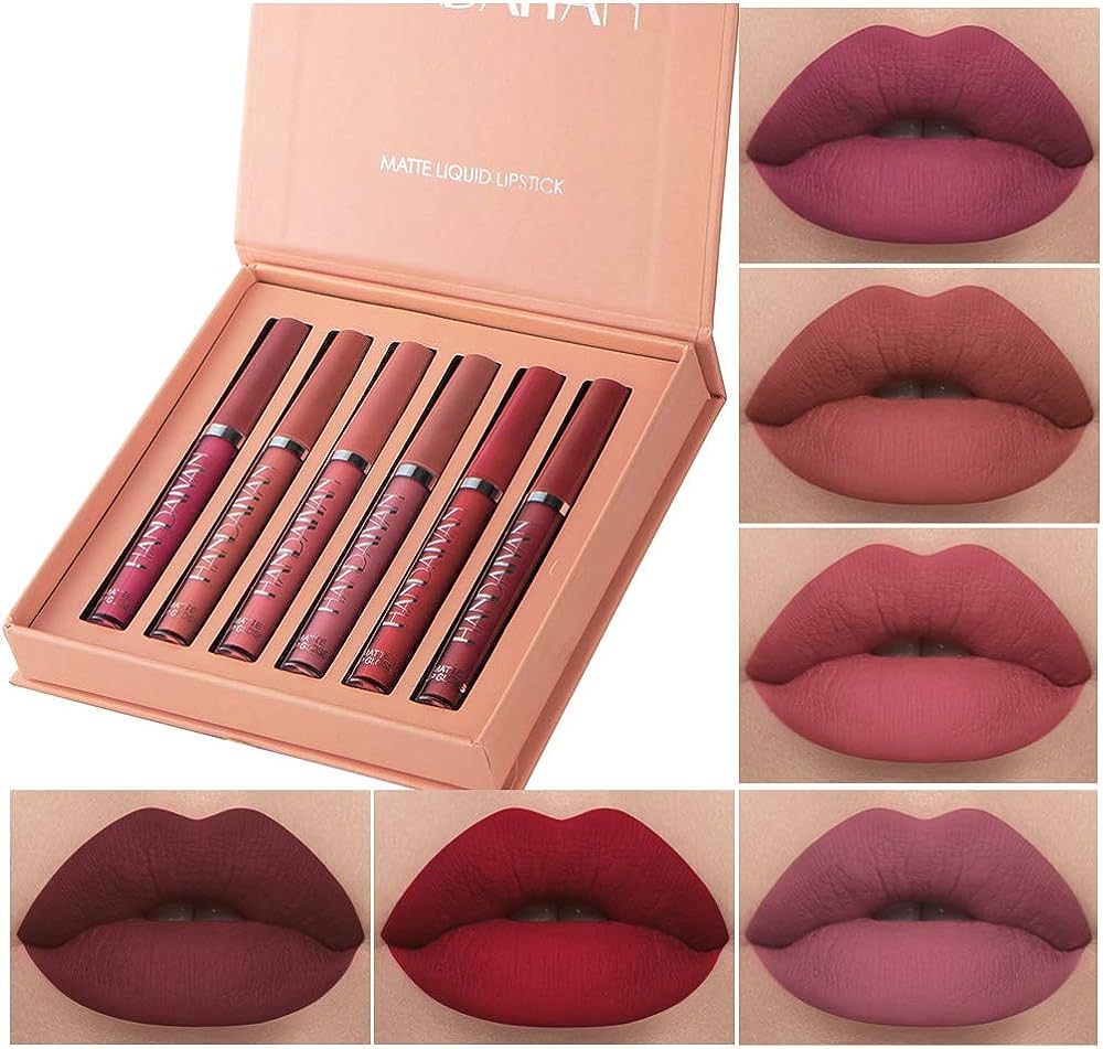SET LABIALES MATE HANDAIYAN + EXFOLIANTE DE LABIOS 2 en 1