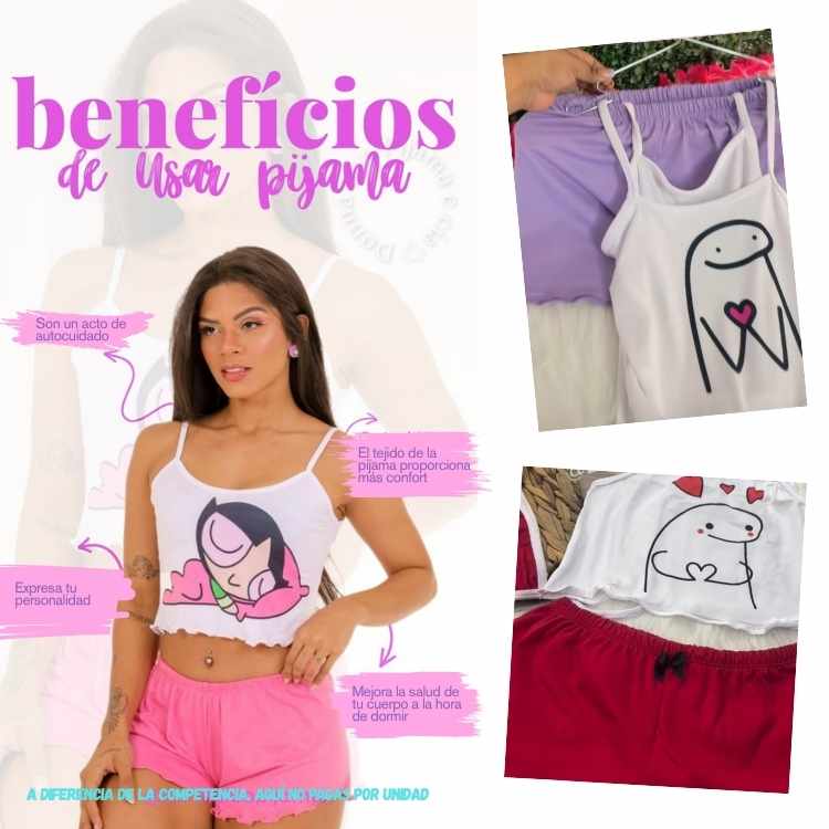 Noches de Encanto – Pack Pijamas Femeninas